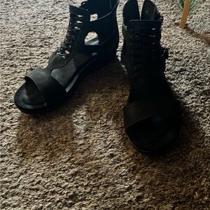 Stylish Black Women's Sandals